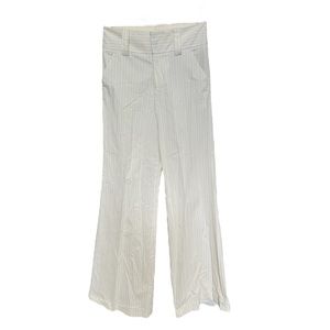 Alice+Olivia Cream High Waisted Pants Size 4
